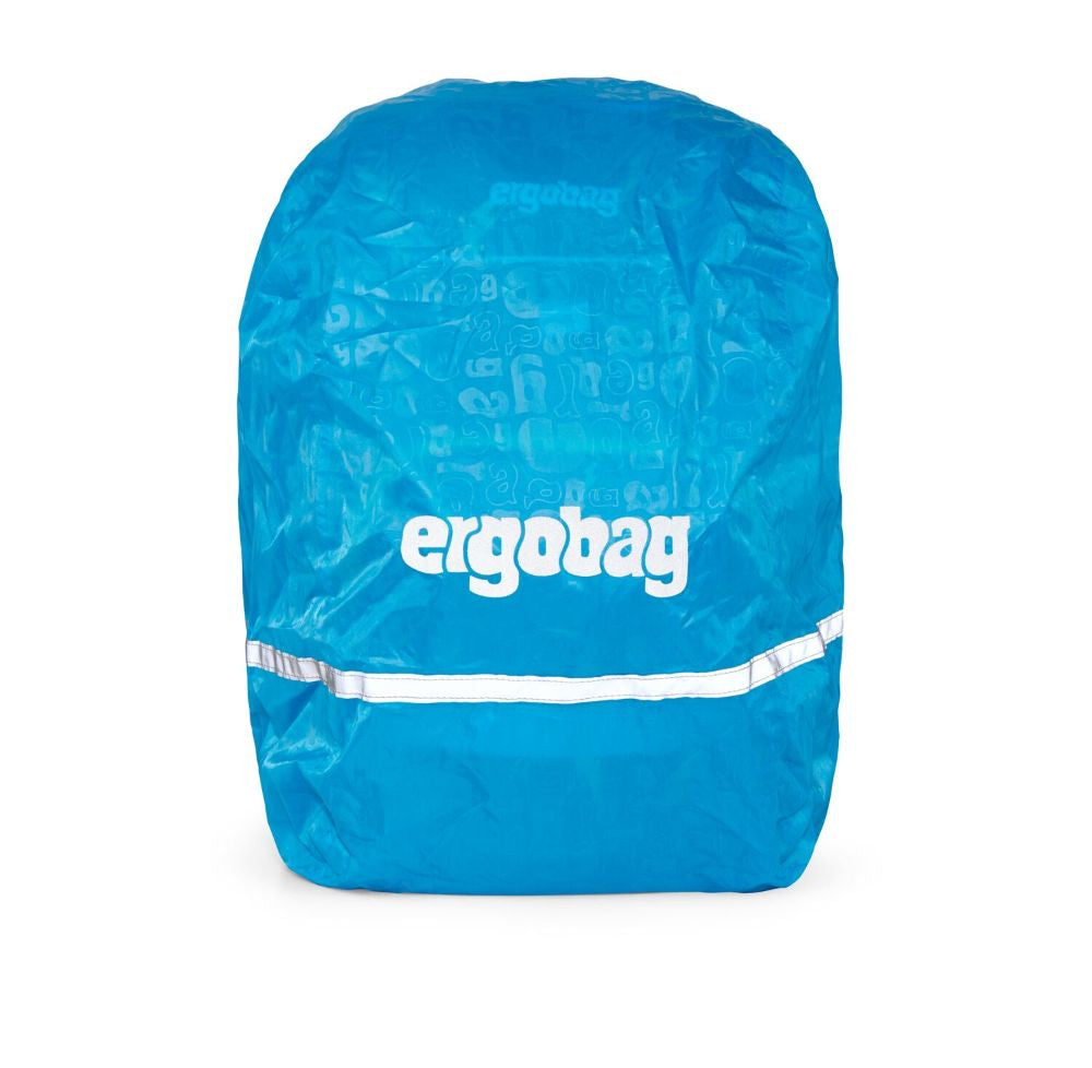 Ergobag Regencape Blau Regenhülle