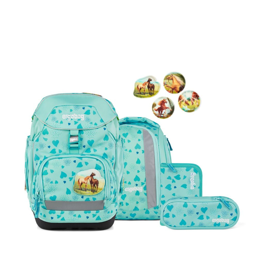 Ergobag Pack ReitBärtraum Schulrucksack Set 6tlg.