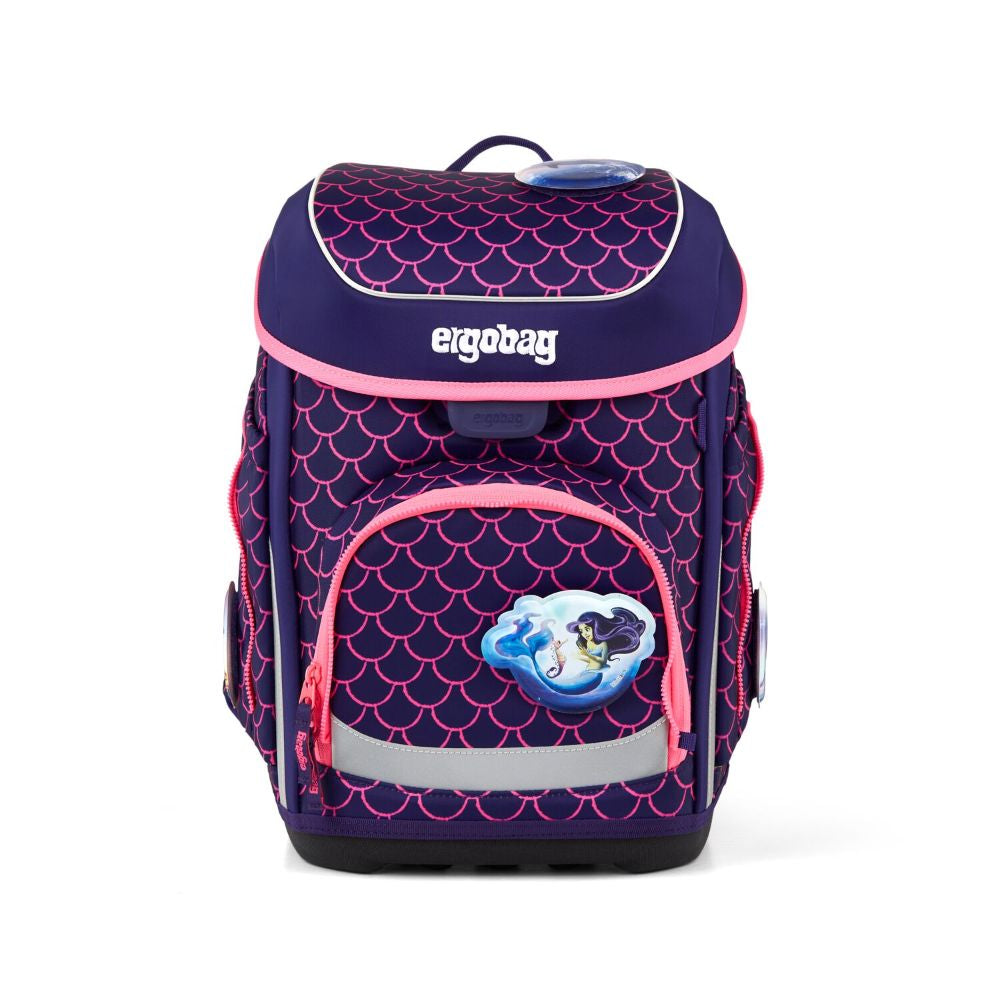 Ergobag Cubo PerlentauchBär Color Flash Edition Schulranzen Set 5tlg.