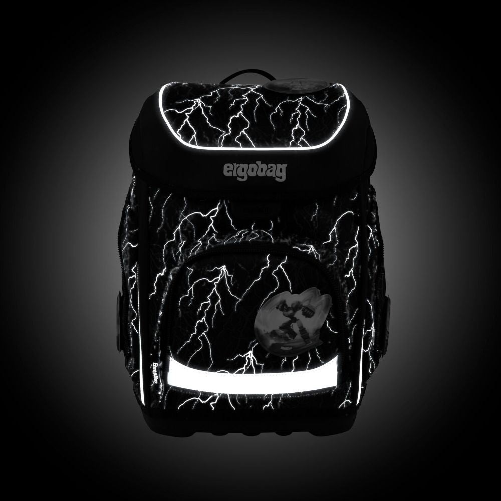 Ergobag Cubo Super ReflektBär Reflex Edition Schulranzen Set 5tlg.