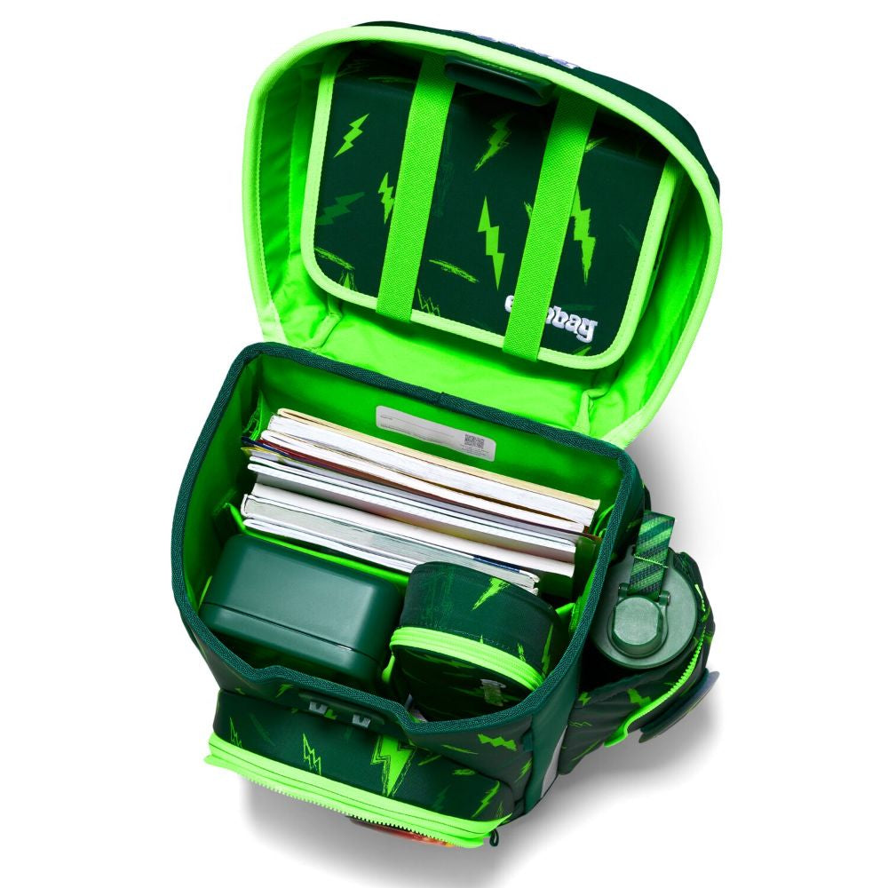 Ergobag Cubo Bärtastisch Color Flash Edition Schulranzen Set 5tlg.