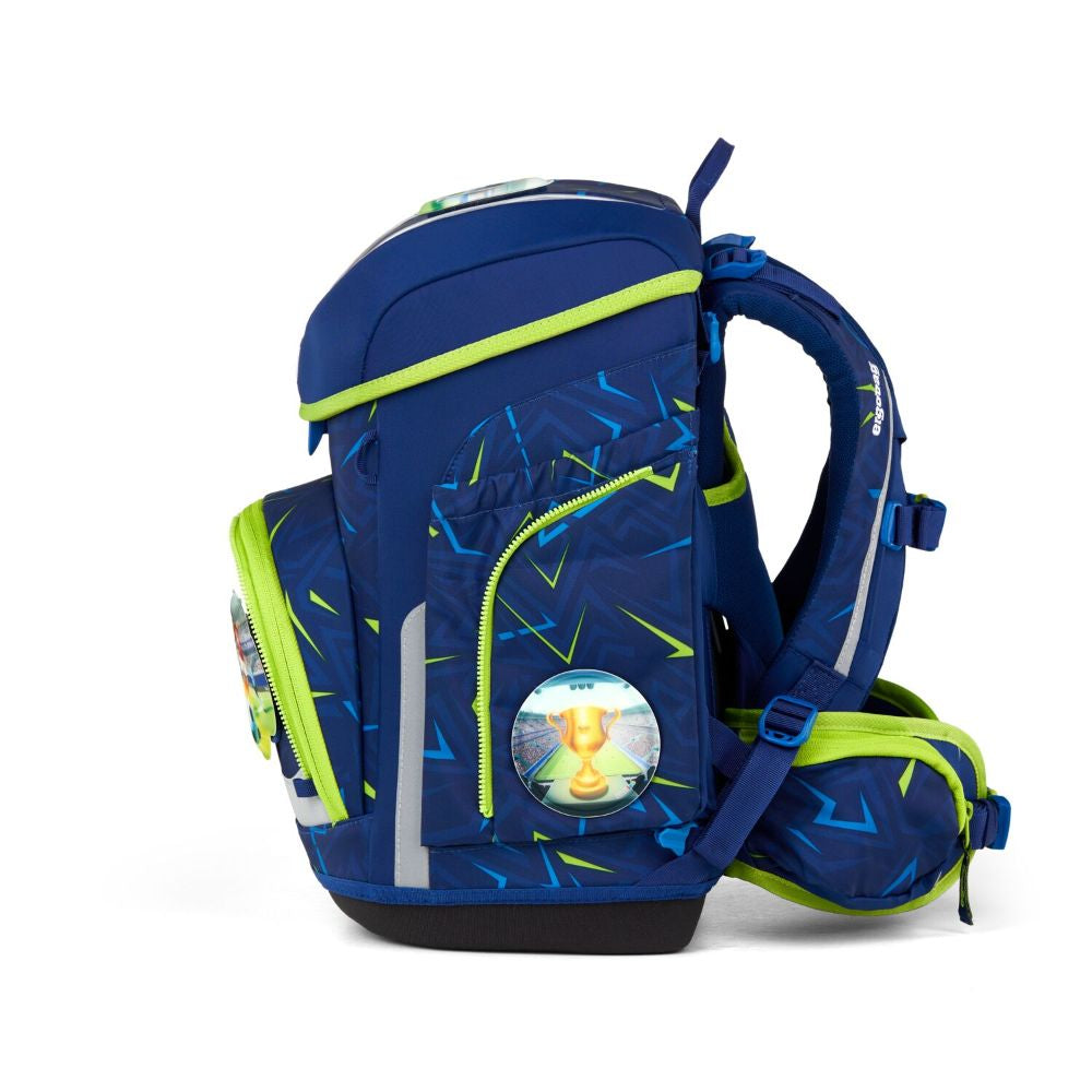 Ergobag Cubo SpitzenreitBär Color Flash Edition Schulranzen Set 5tlg.