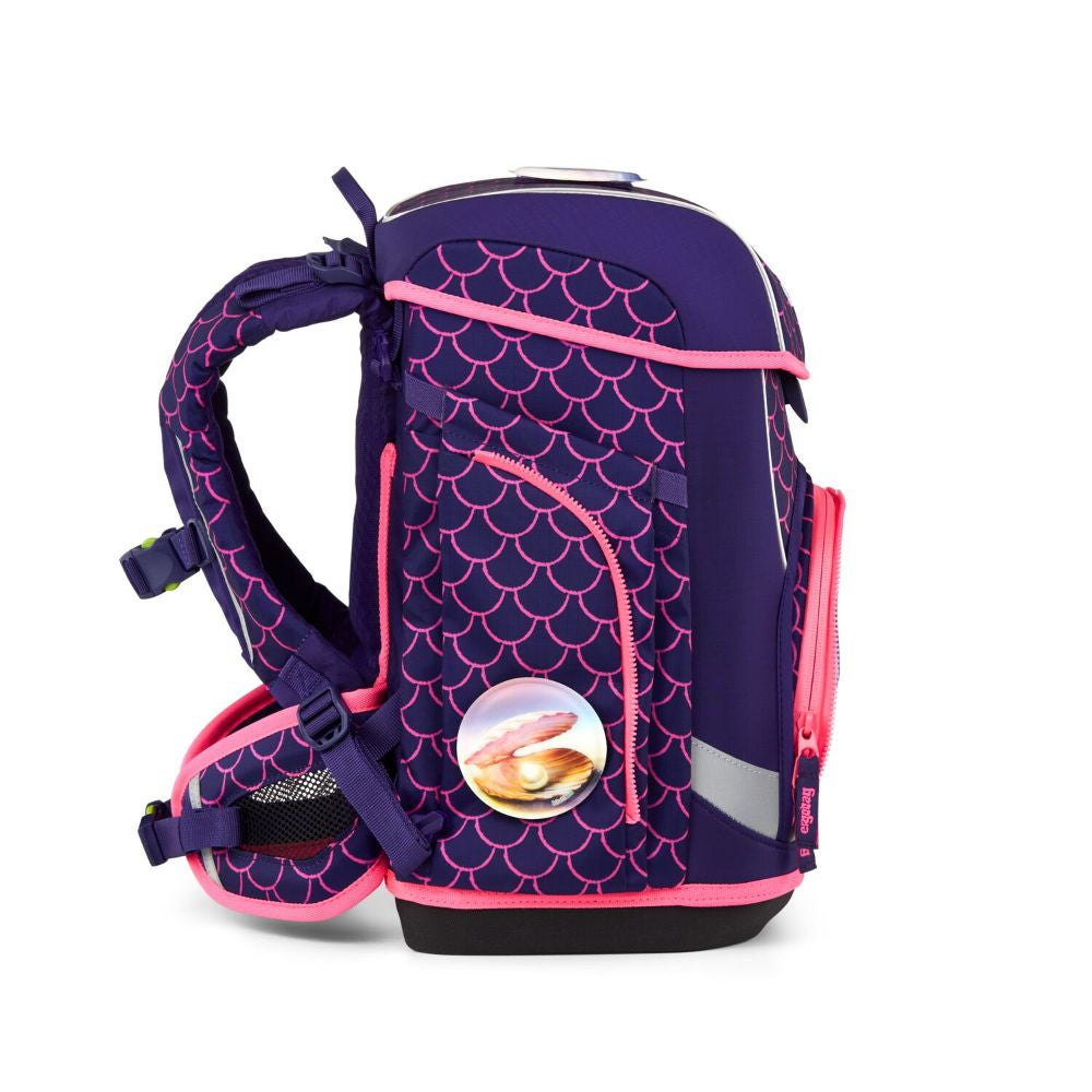 Ergobag Cubo Light PerlentauchBär Color Flash Edition Schulranzen Set 5tlg.