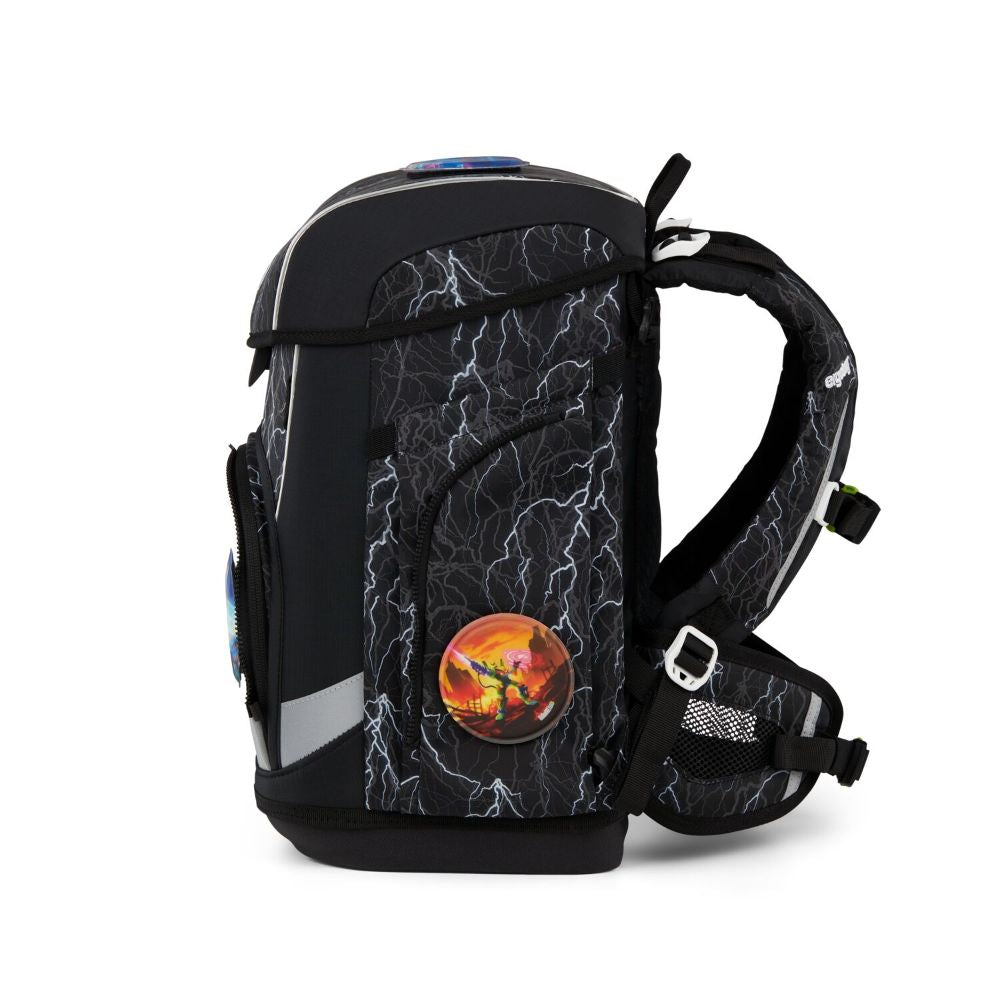 Ergobag Cubo Light Super ReflektBär Reflex Edition Schulranzen Set 5tlg.