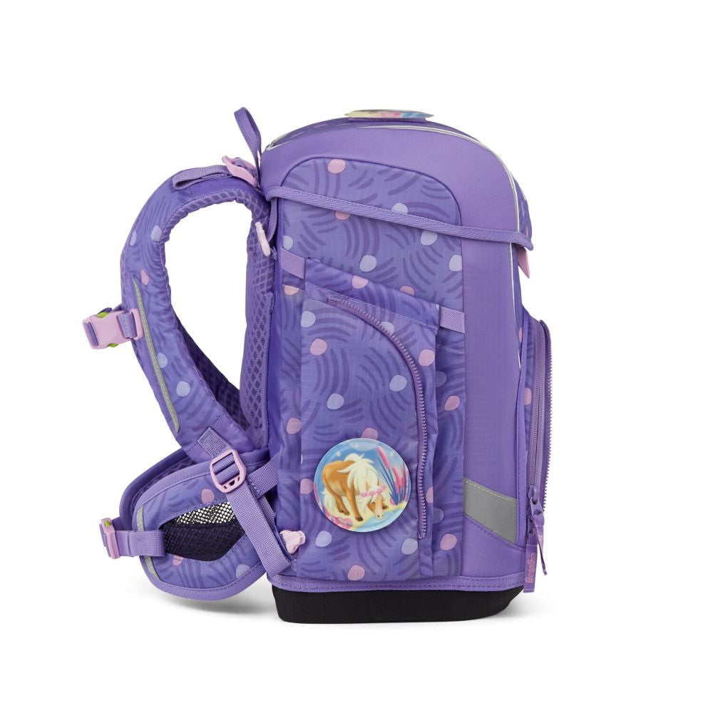 Ergobag Cubo Light PonyBäradies Schulranzen Set 5tlg.