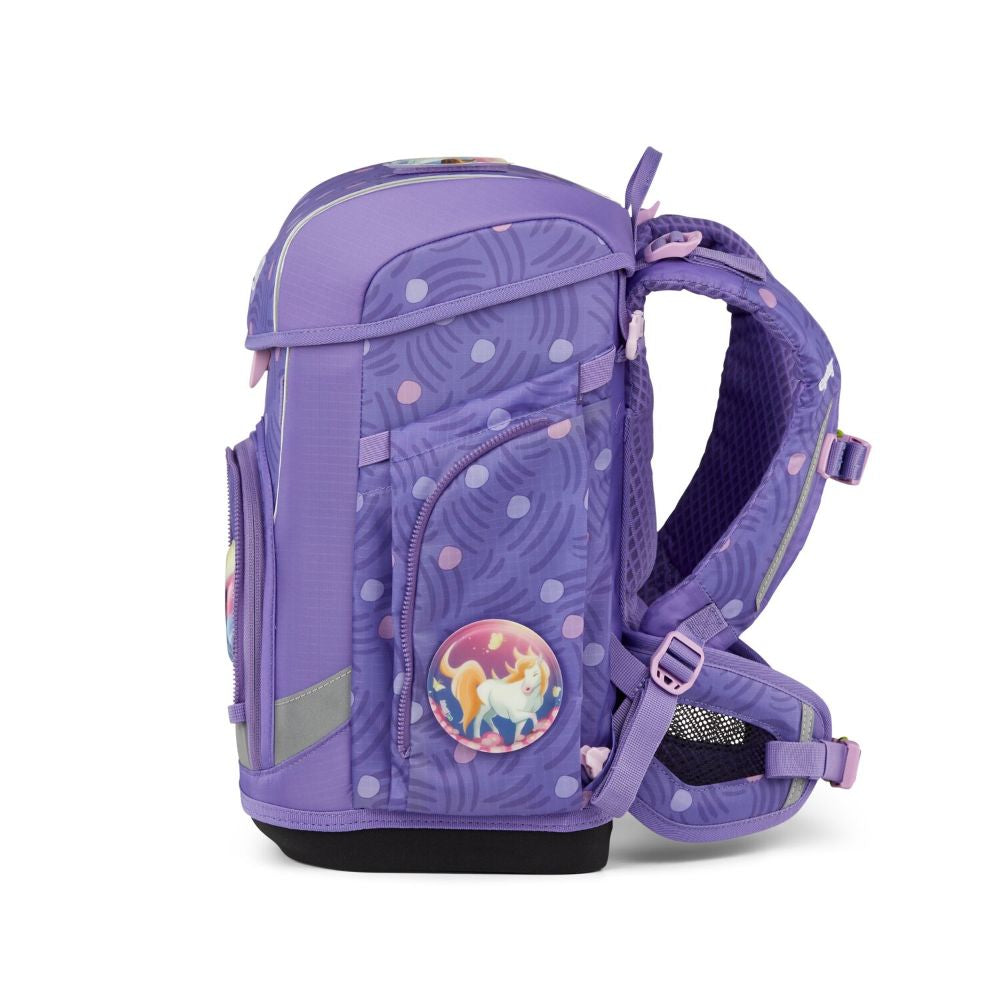 Ergobag Cubo Light PonyBäradies Schulranzen Set 5tlg.