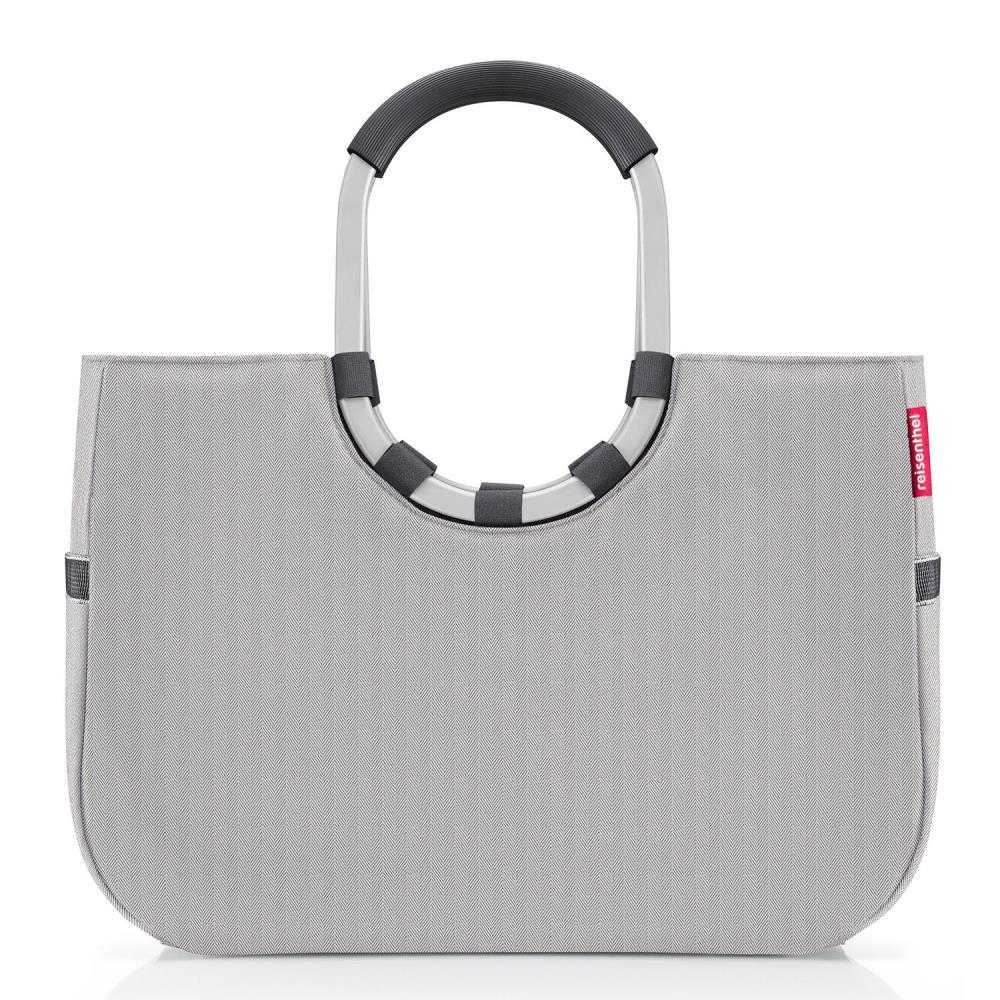 Reisenthel Loopshopper Herringbone Grey Einkaufstasche L