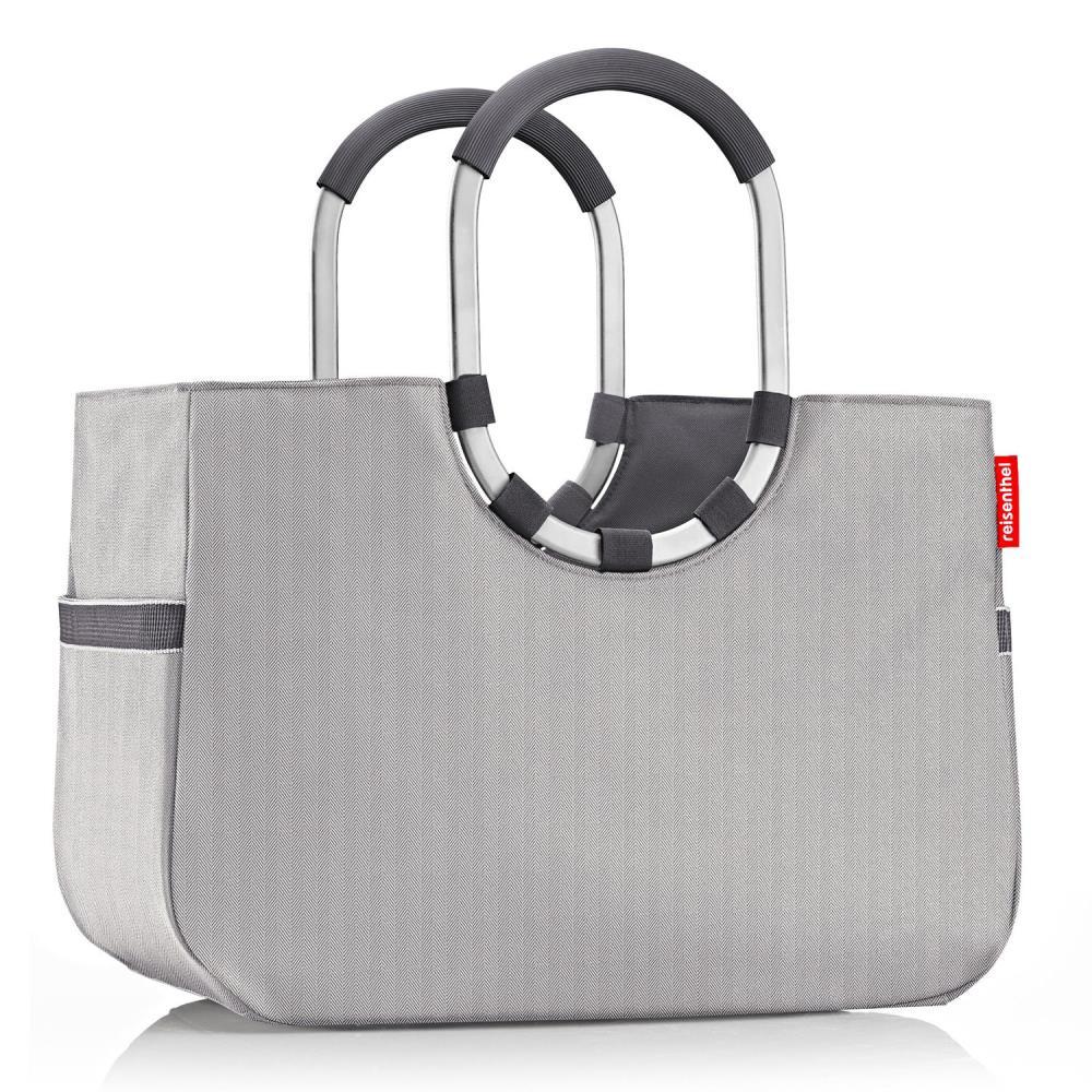 Reisenthel Loopshopper Herringbone Grey Einkaufstasche L