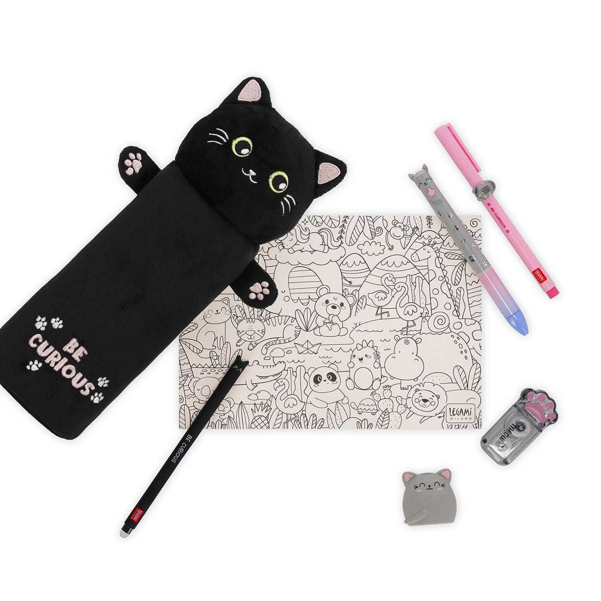 Legami Etui Plüsch Kitty