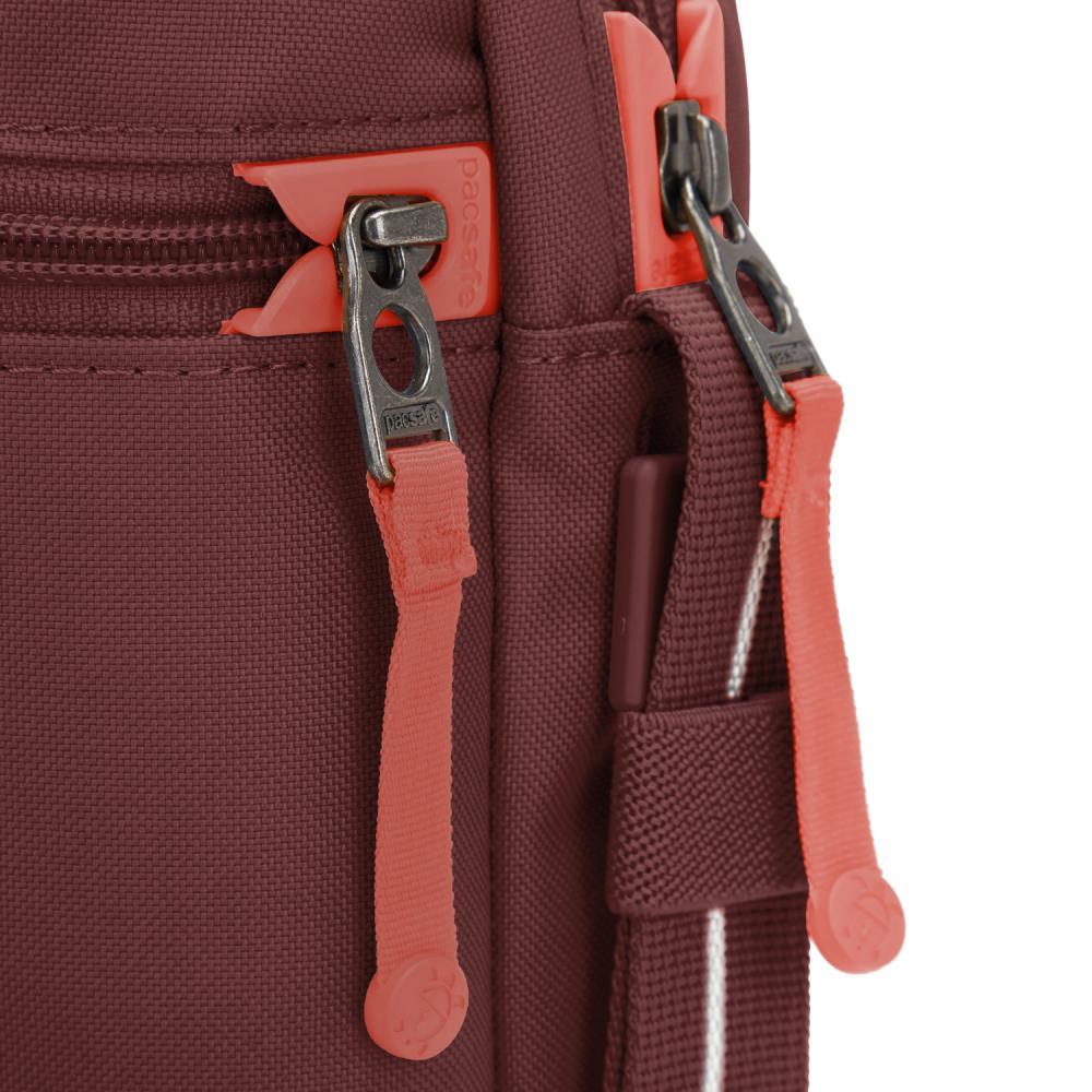 Pacsafe GO Festival Garnet Red Anti-Theft Crossbody