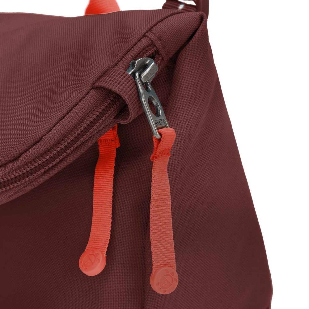Pacsafe GO Saddle Garnet Red Anti-Theft Crossbody