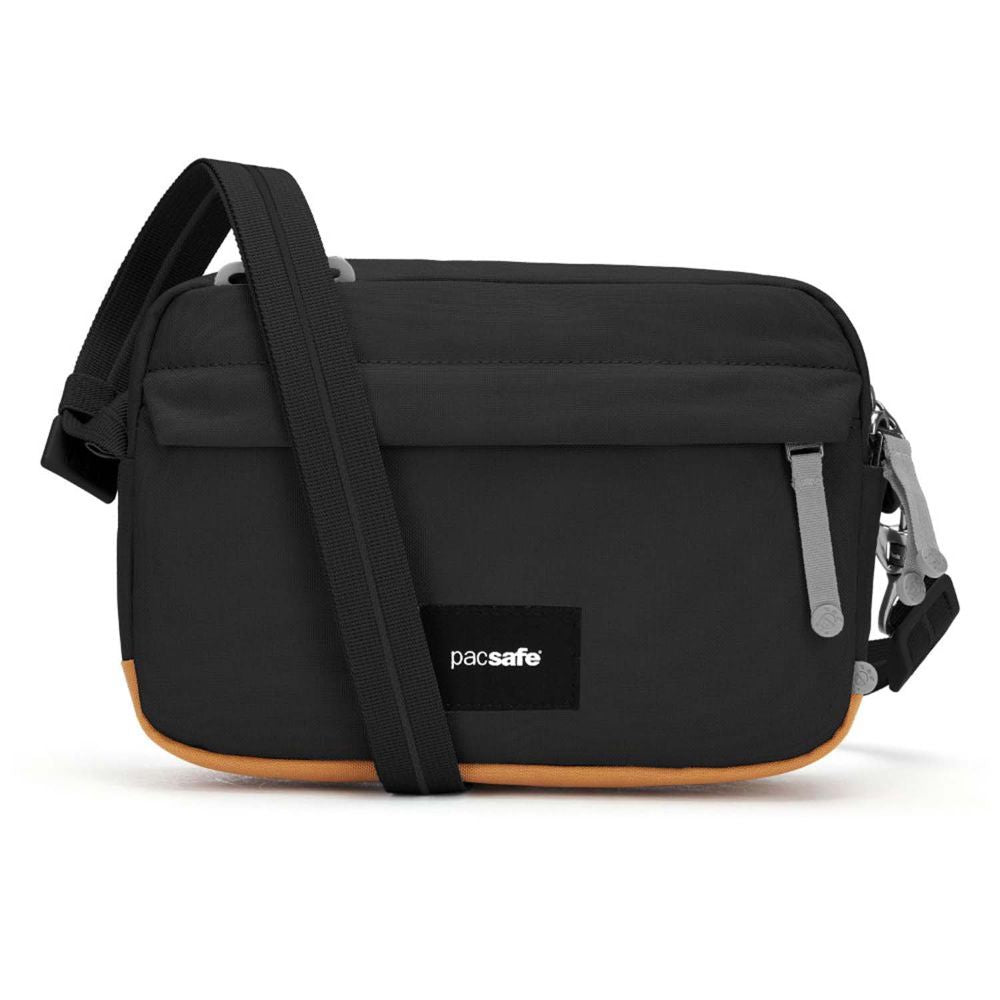 Pacsafe GO Jet Black Anti-Theft Crossbody Bag