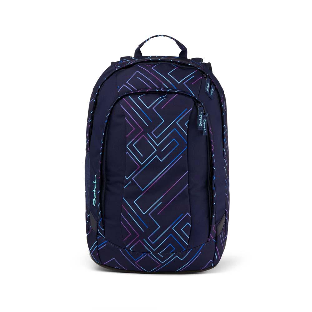 Satch Air Purple Laser Beauty and The School Schulrucksack Set 5tlg.