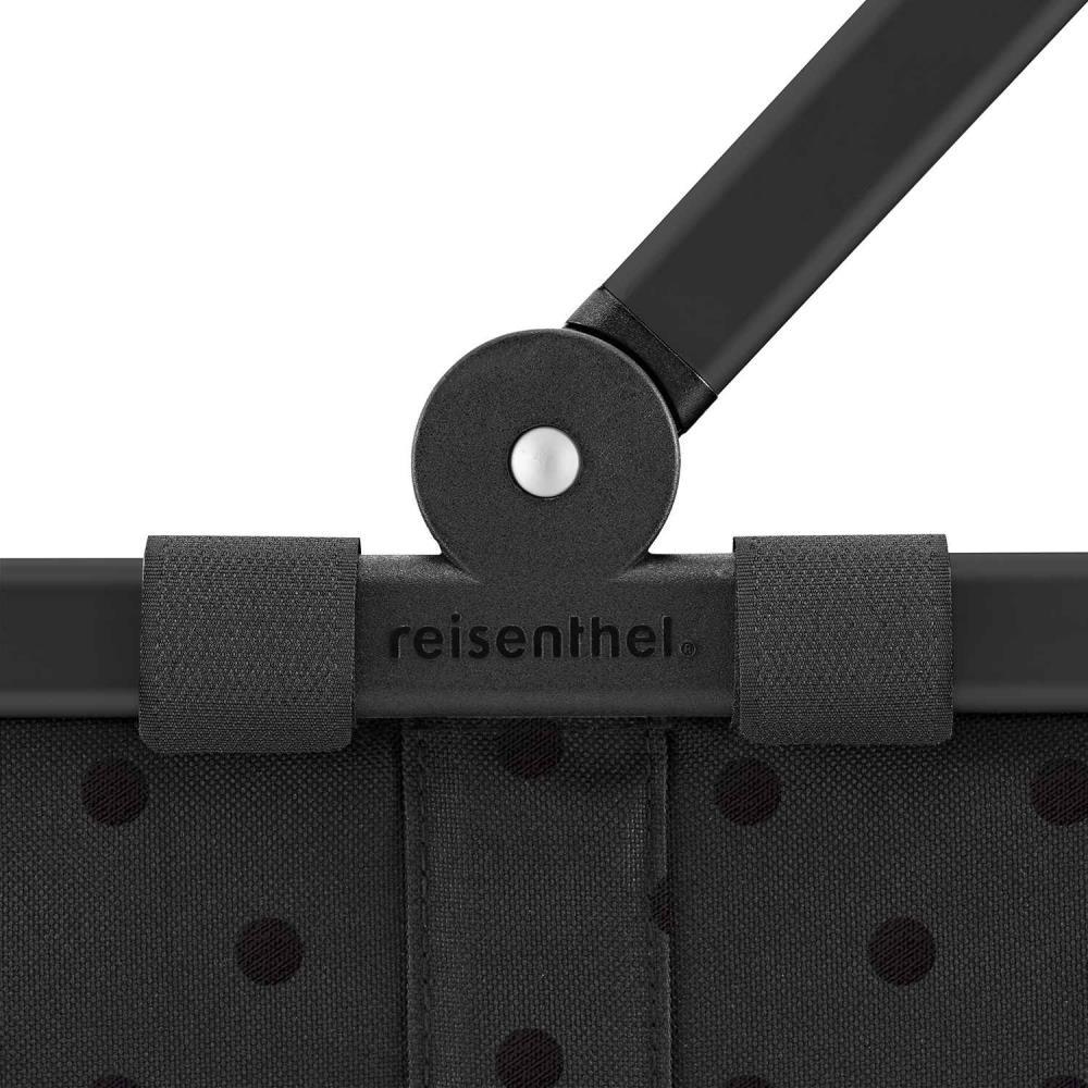 Reisenthel Carrybag Frame Glossy Dots Black Einkaufskorb