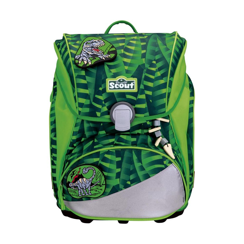 Scout Alpha Danger Dino Schulrucksack Set 4tlg.