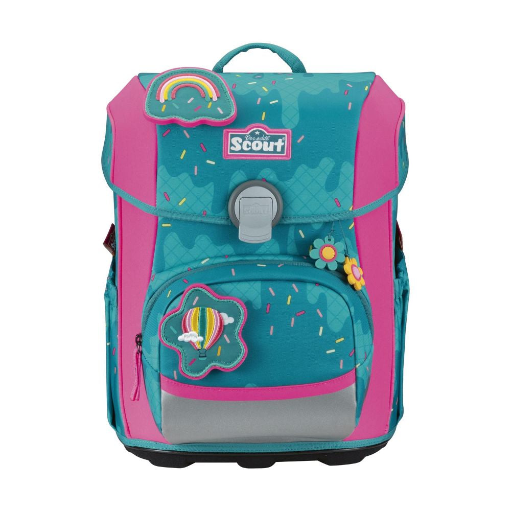 Scout Neo Happy Confetti Schulranzen Set 4tlg.