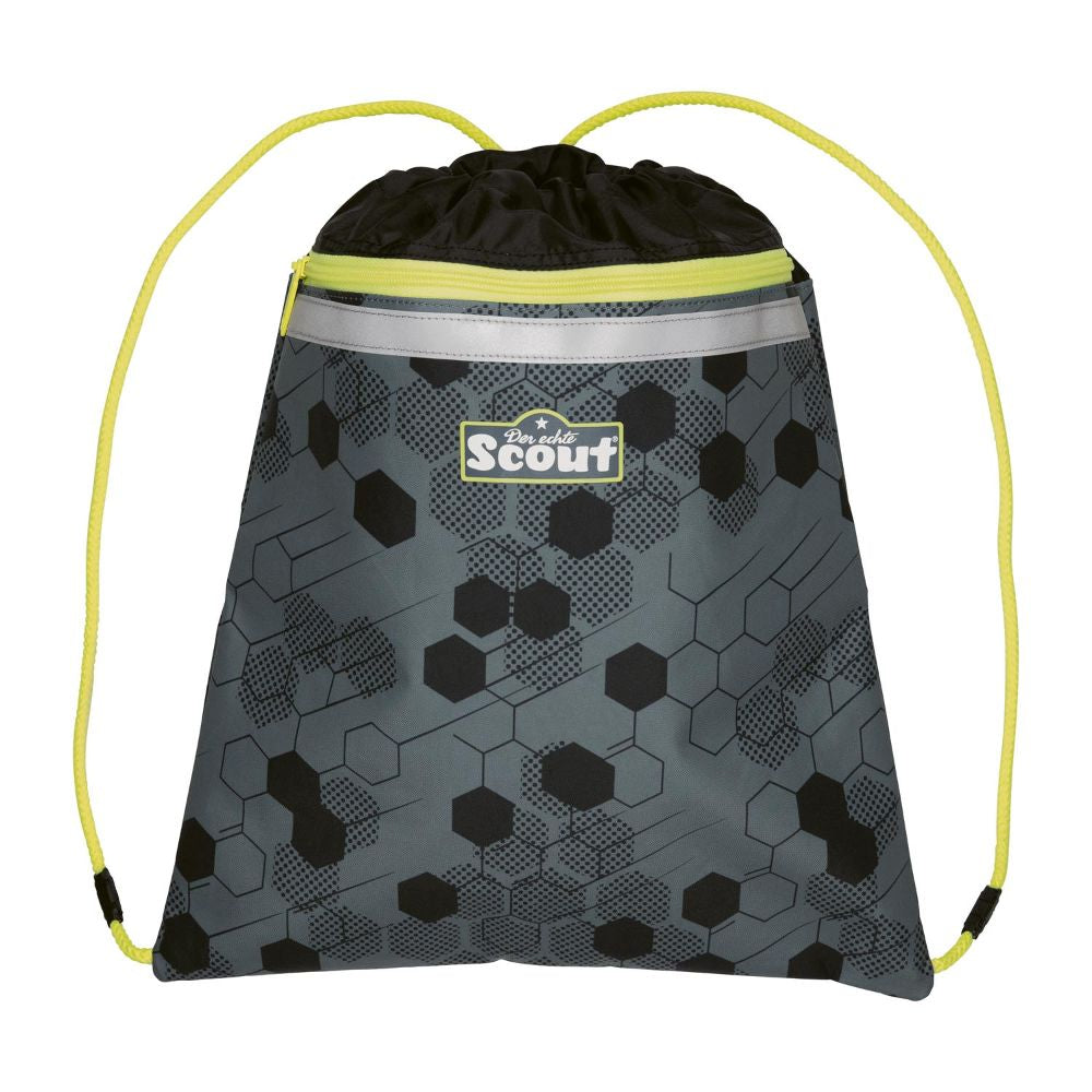 Scout Exklusive Superflash Extreme Micro Soccer Star Schulranzen Set 4tlg.