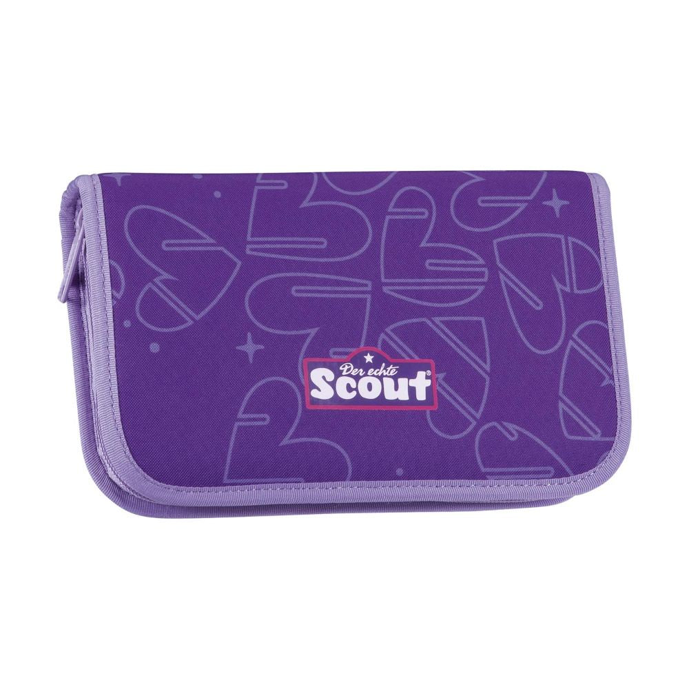 Scout Exklusiv Superflash Extreme Neo Heartbeat Schulranzen Set 4tlg.