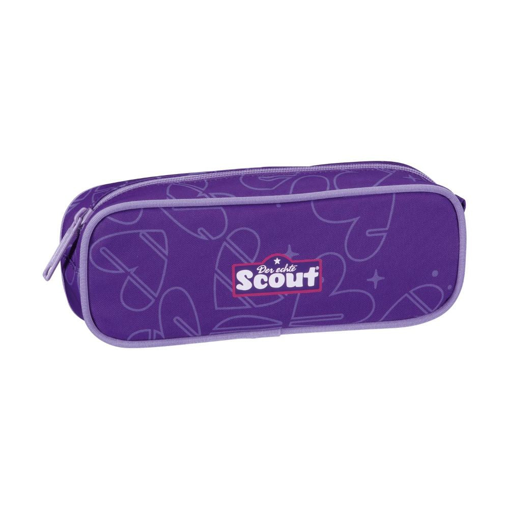 Scout Exklusiv Superflash Extreme Neo Heartbeat Schulranzen Set 4tlg.