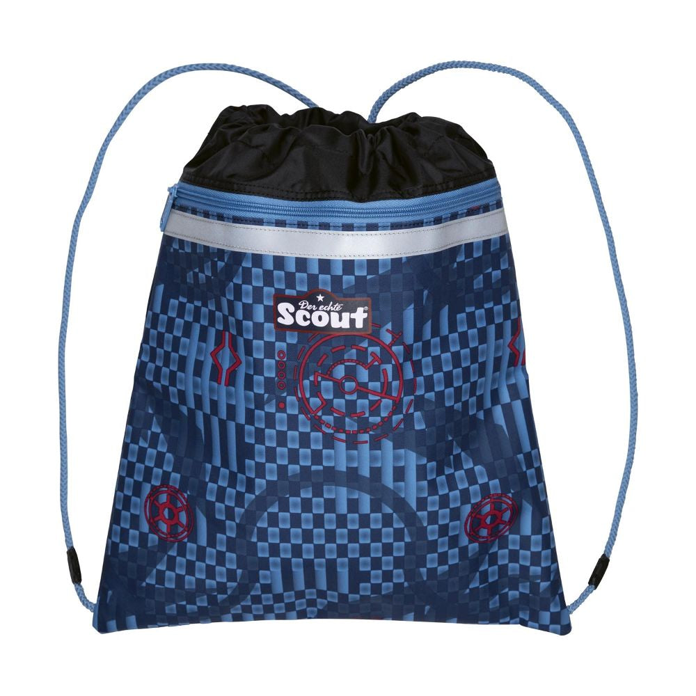 Scout Exklusiv Neo Safety Light Space Explorer Schulranzen Set 4tlg.