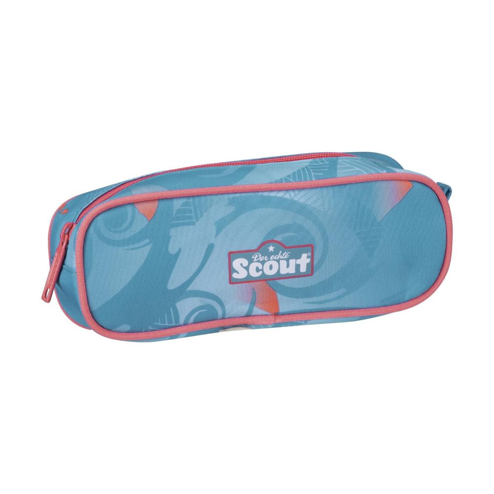 Scout Exklusiv Neo Safety Light Aloha Schulranzen Set 4tlg.