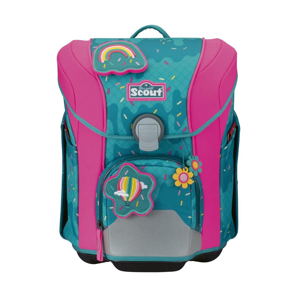 Scout Micro Happy Confetti Schulranzen Set 4tlg.