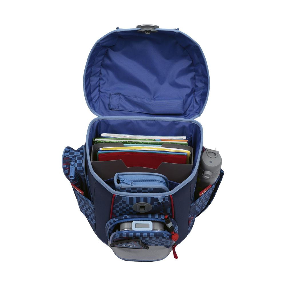 Scout Exlusiv Micro Safety Light Space Explorer Schulranzen Set 4tlg.