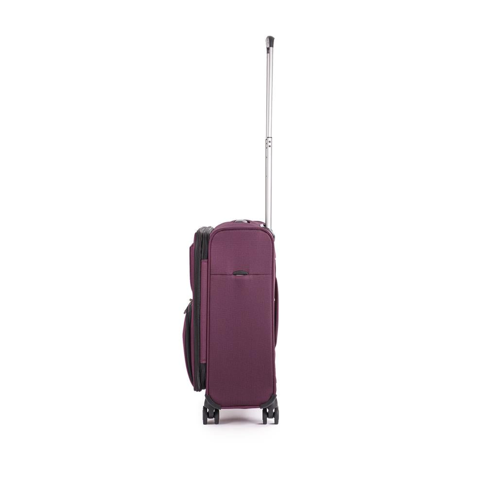 Stratic Bendigo Light + Aubergine 4-Rollen Trolley S 55cm