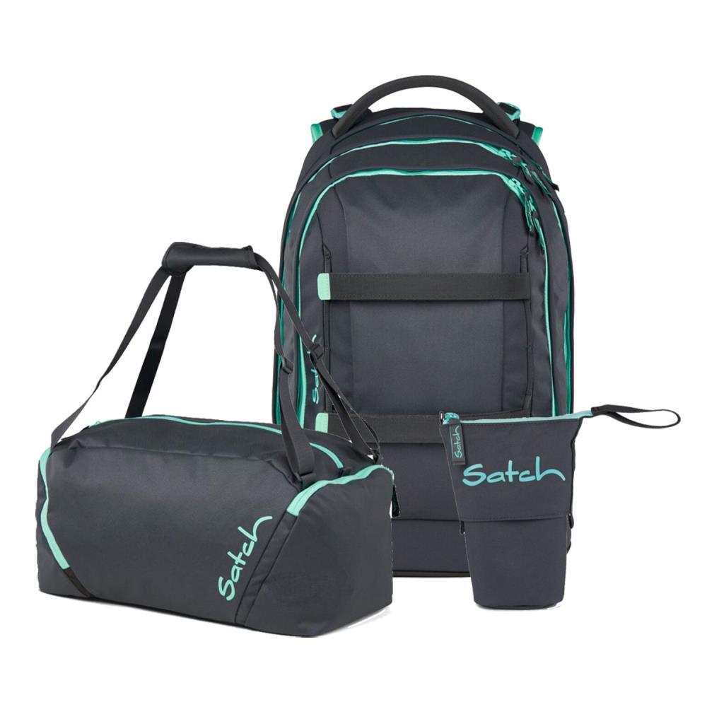 Satch Pack Mint Phantom Pencil Slider Edition Schulrucksack Set 3tlg.