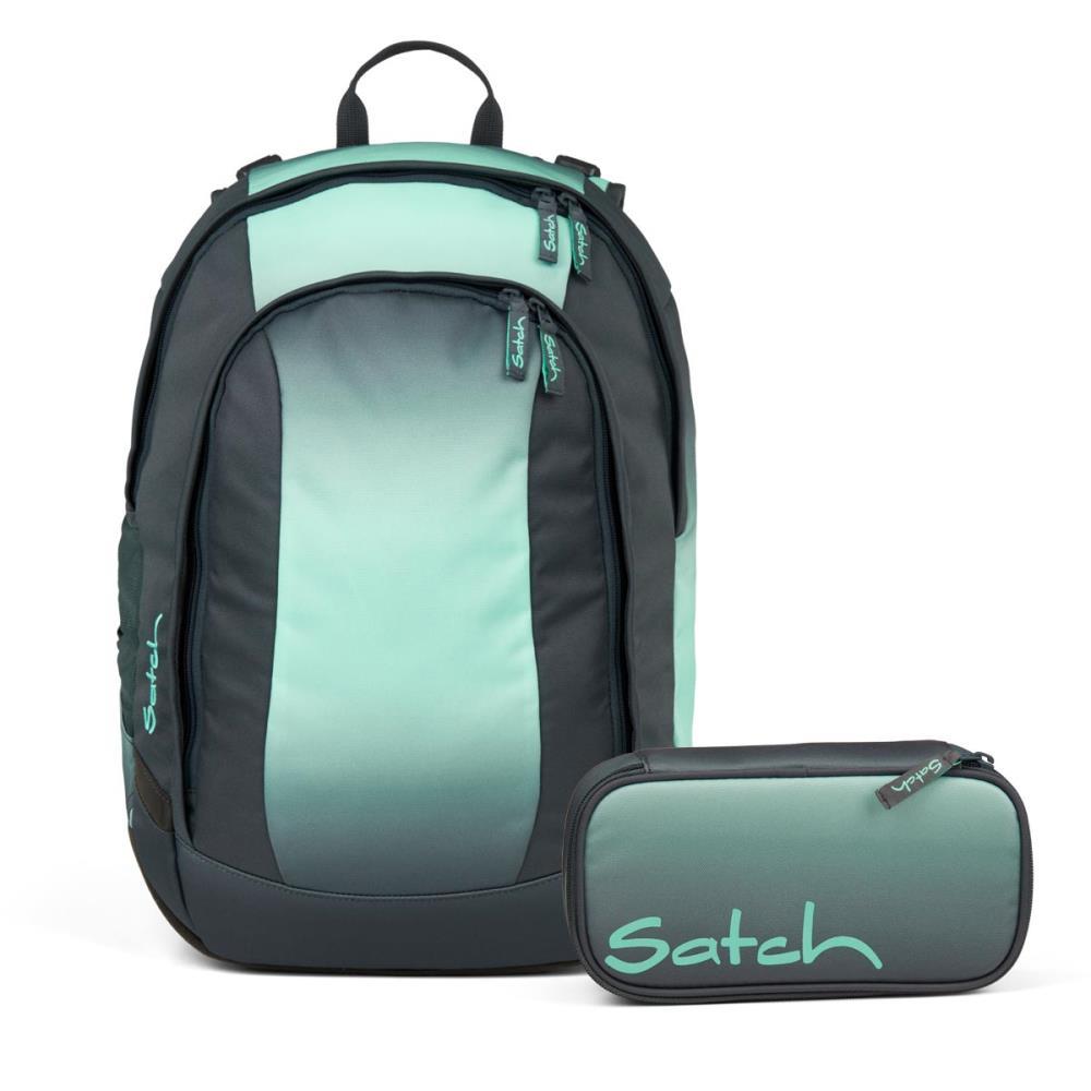Satch Air Gradient Mint Schulrucksack Set 2tlg.