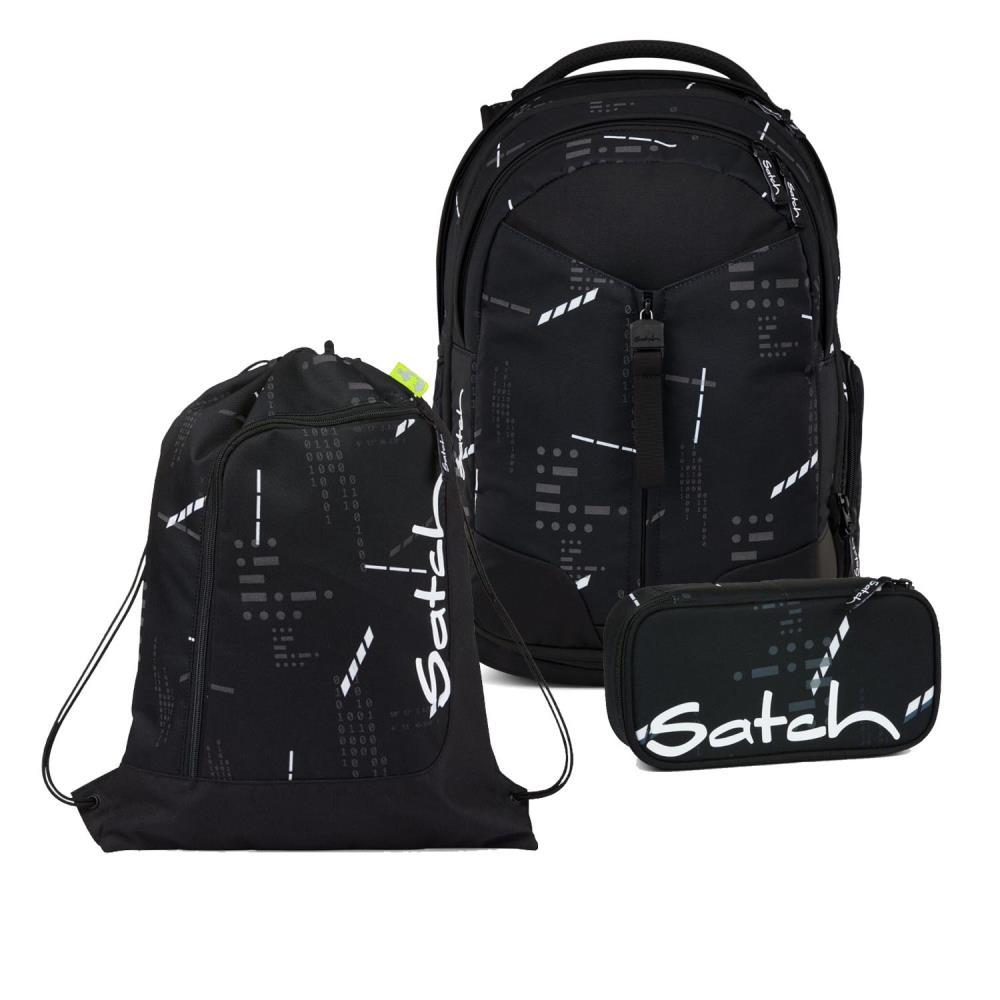 Satch Match Ninja Matrix Schulrucksack Set 3tlg.