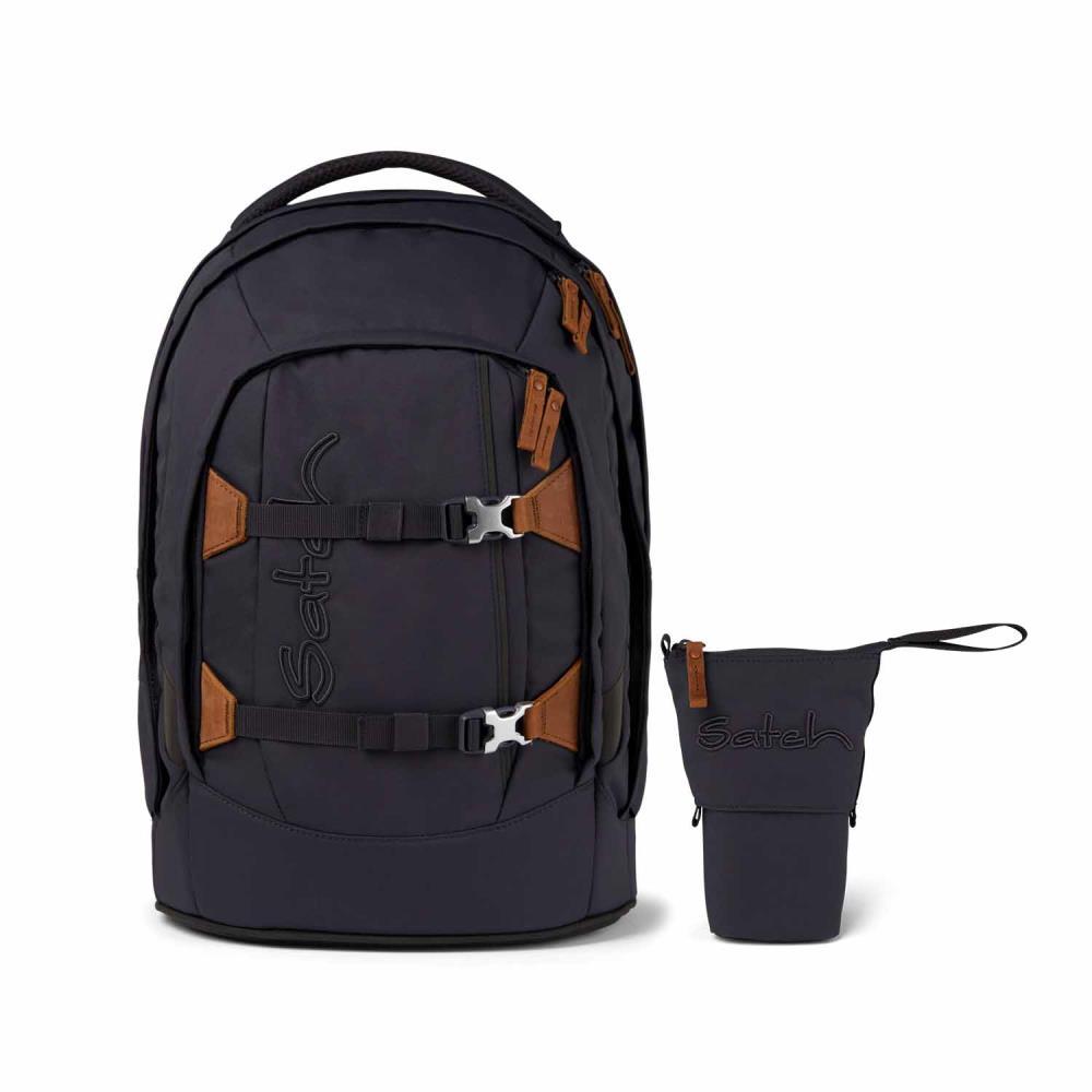 Satch Pack Nordic Grey Skandi Edition Schulrucksack Set 2tlg.