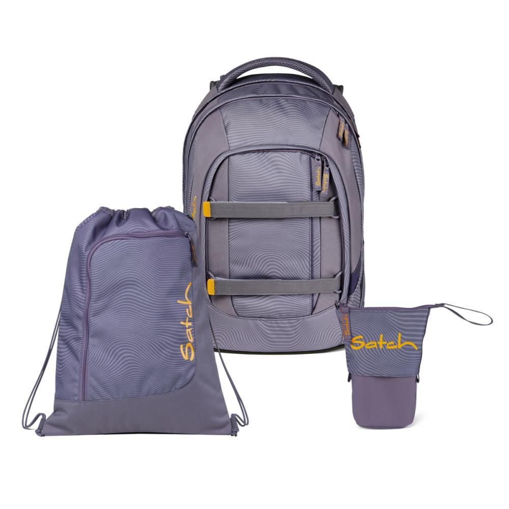 Satch Pack Mesmerize Pencil Slider Light Edition Schulrucksack Set 3tlg.