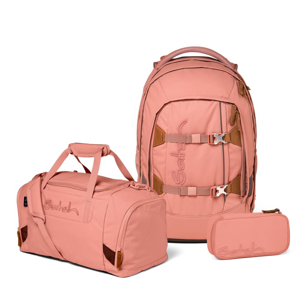 Satch Pack Nordic Coral Skandi Edition Schulrucksack Set 3tlg.