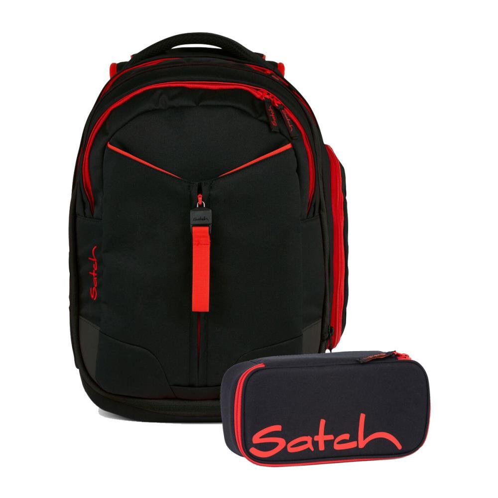 Satch Match Fire Phantom Schulrucksack Set 2tlg.