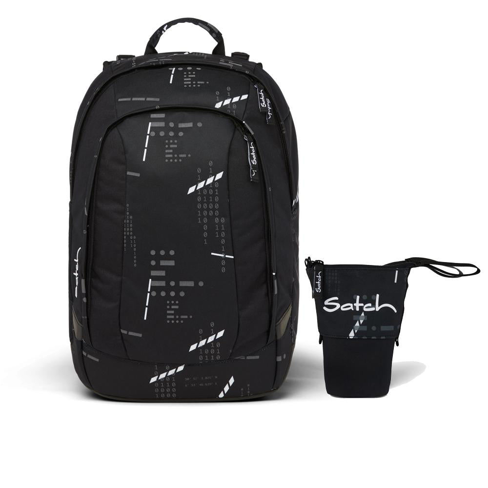 Satch Air Ninja Matrix Schulrucksack Set 2tlg.