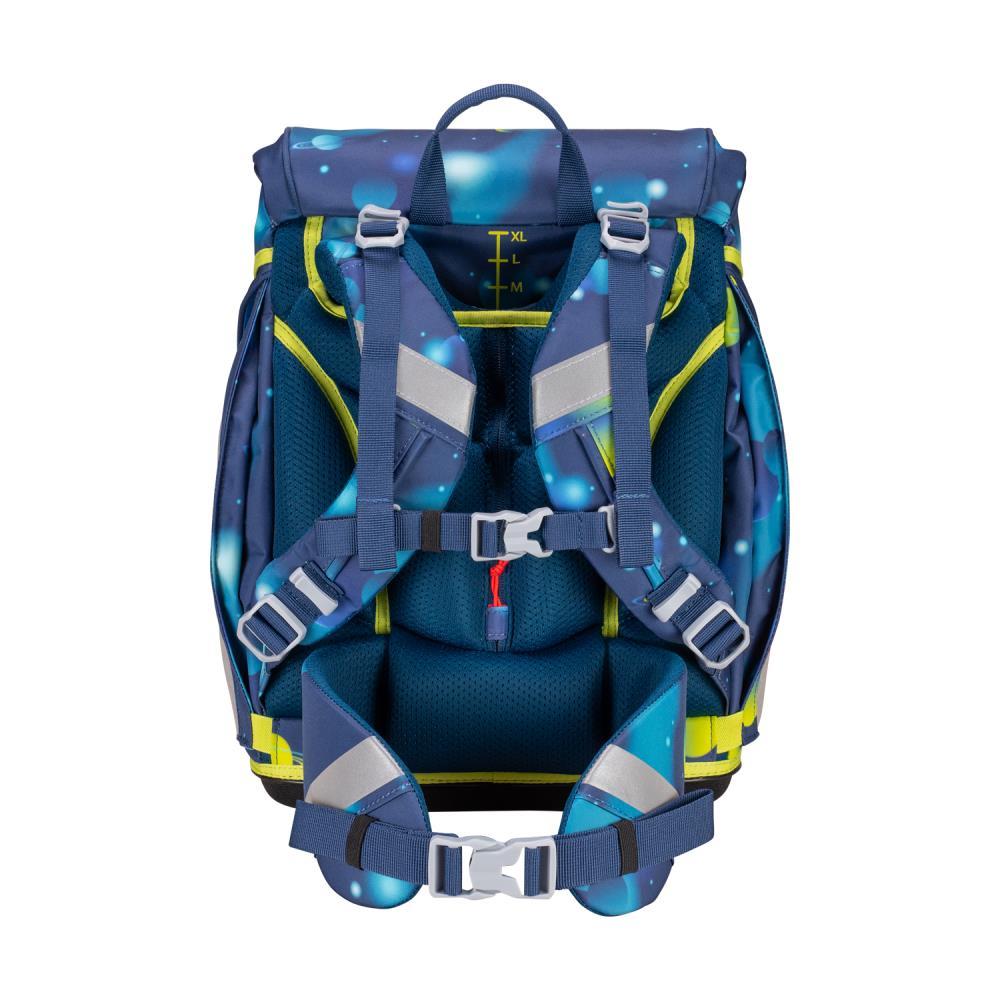 Scout Exklusiv Alpha LED Planets Schulrucksack Set 4tlg.