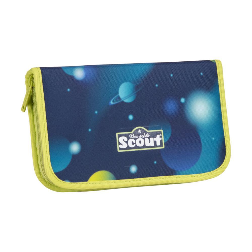 Scout Exklusiv Neo LED Planets Schulranzen Set 4tlg.