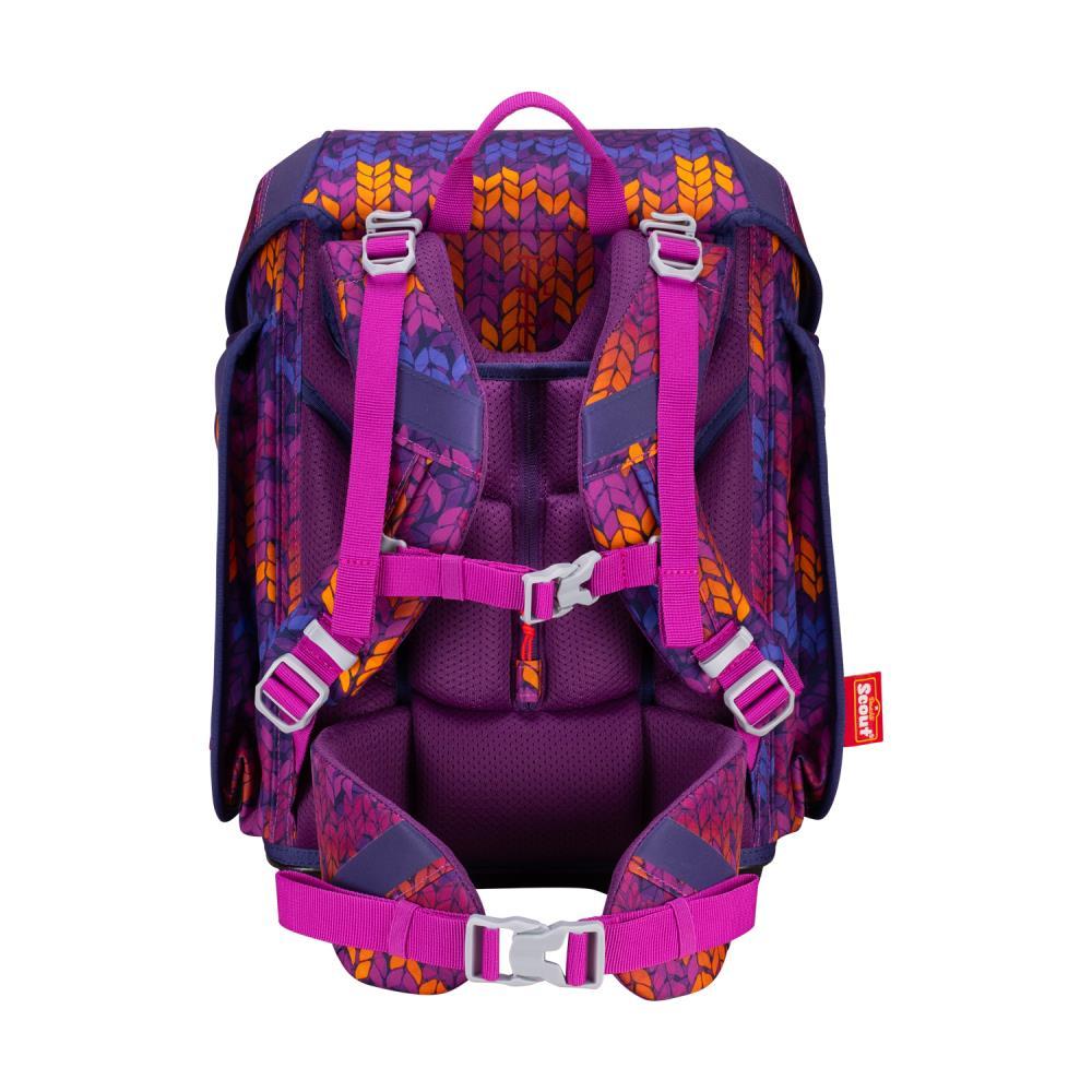 Scout Exklusiv Genius Superflash Fantasy Schulranzen Set 4tlg.