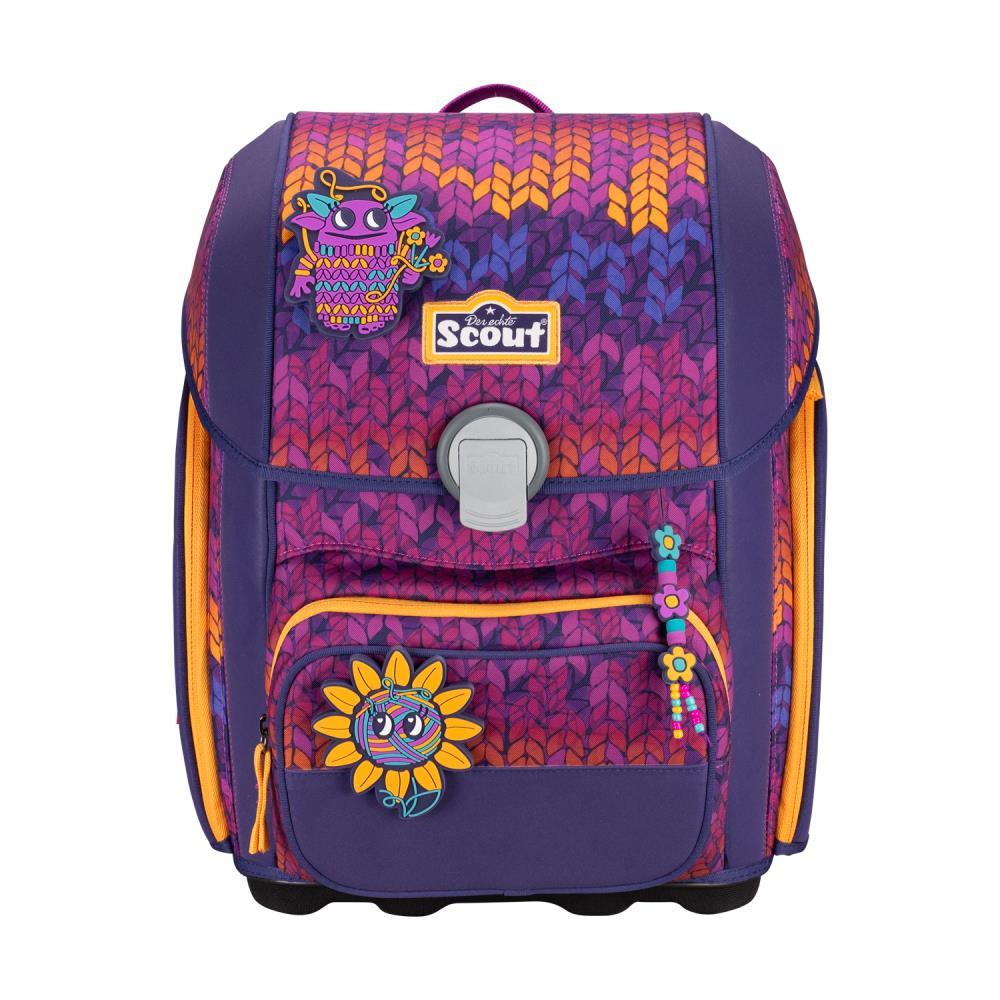 Scout Exklusiv Genius Superflash Fantasy Schulranzen Set 4tlg.