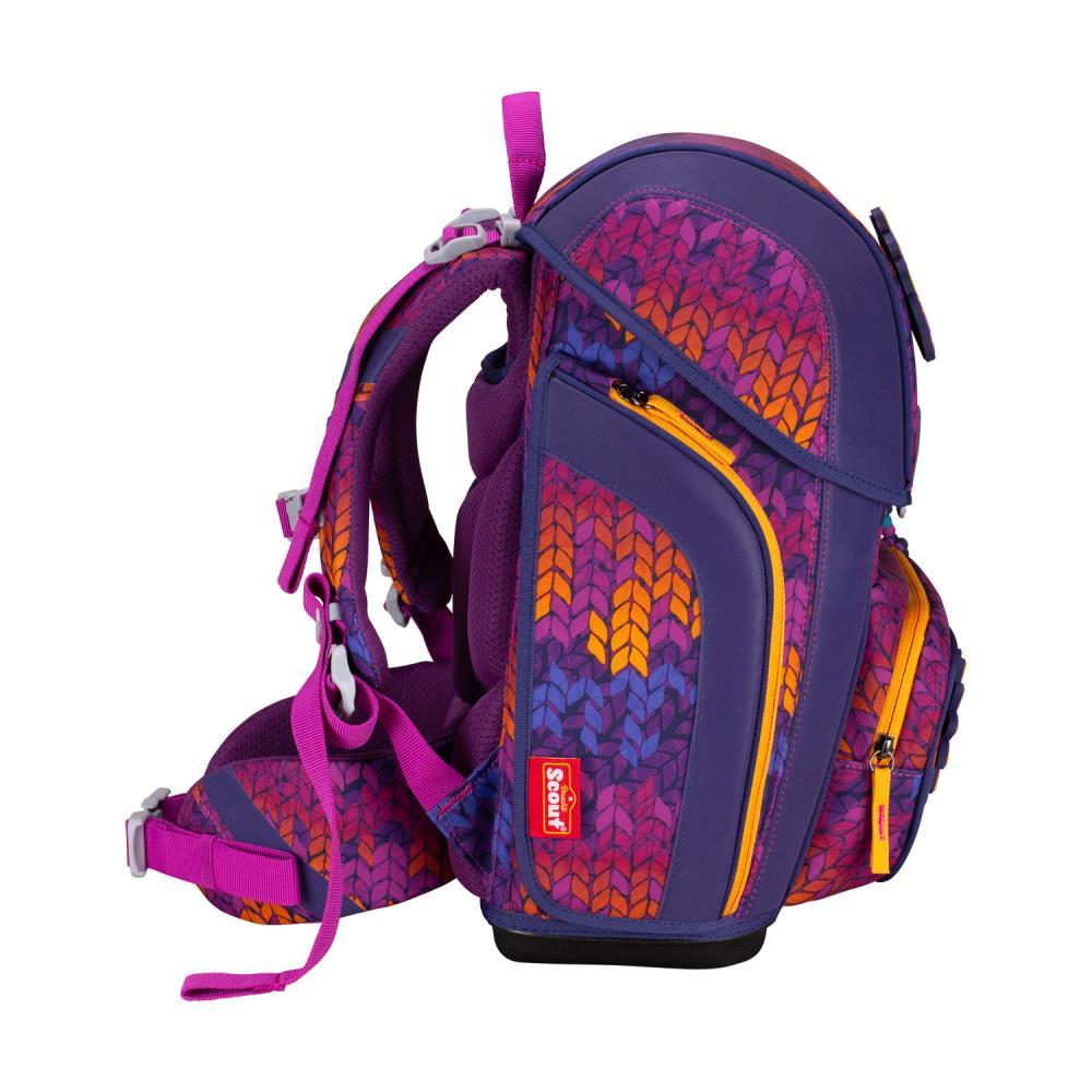 Scout Exklusiv Genius Superflash Fantasy Schulranzen Set 4tlg.