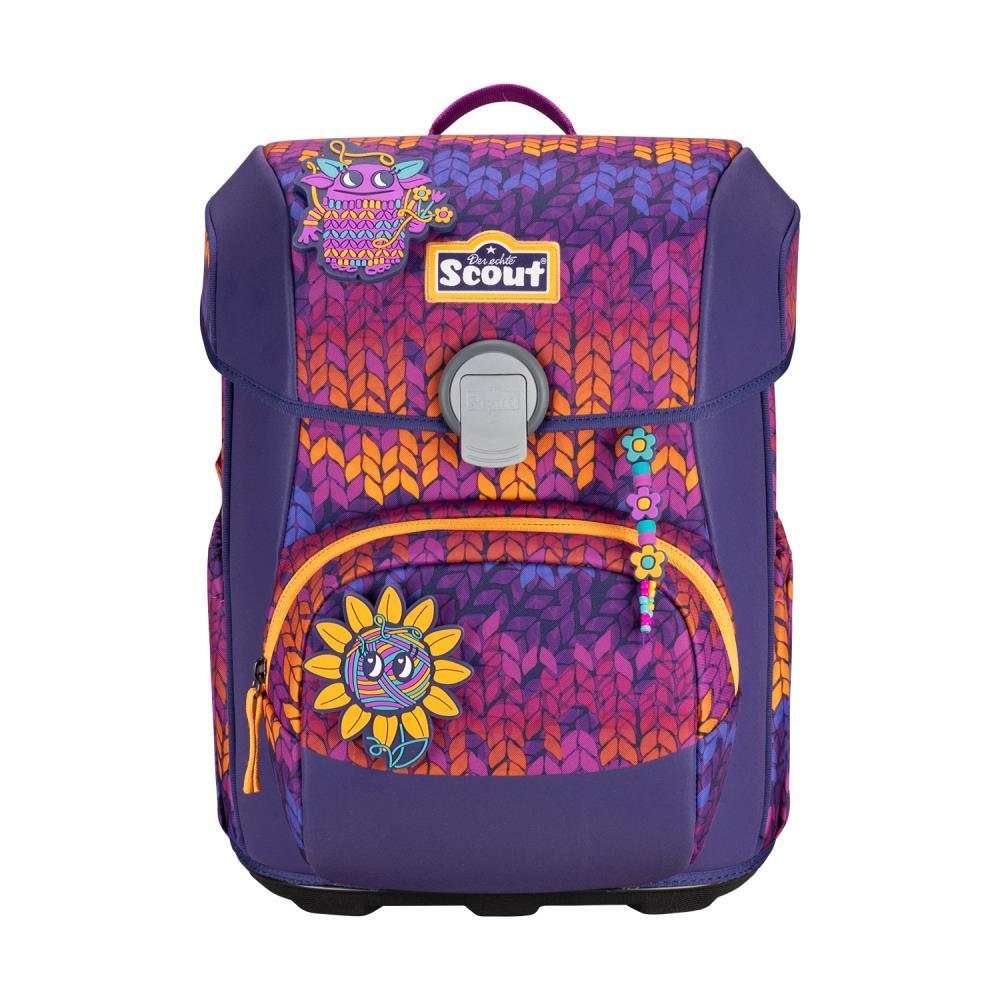 Scout Exklusiv Neo Superflash Fantasy Schulranzen Set 4tlg.