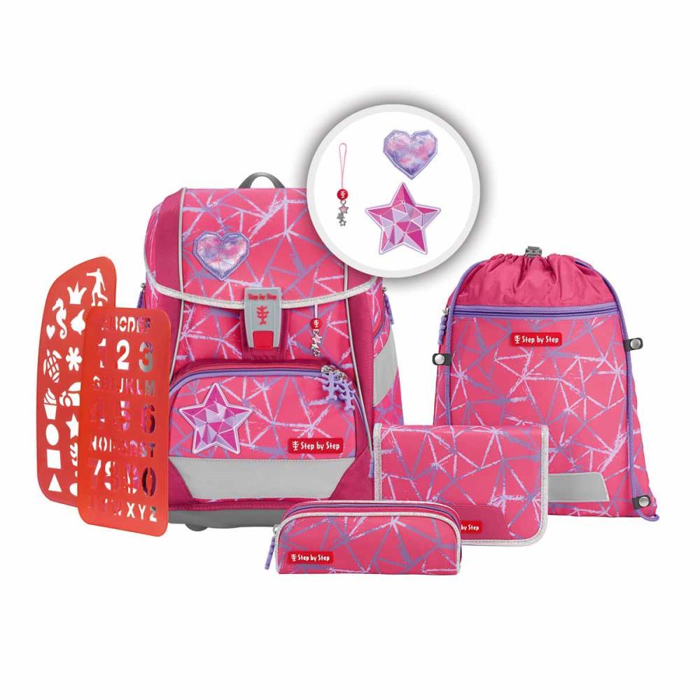 Step by Step 2in1 Plus Star Stella Schulranzen Set 6tlg.