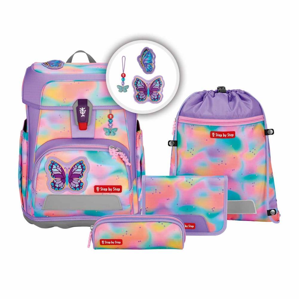 Step by Step Cloud Flash Butterfly Luna Schulranzen Set 5tlg