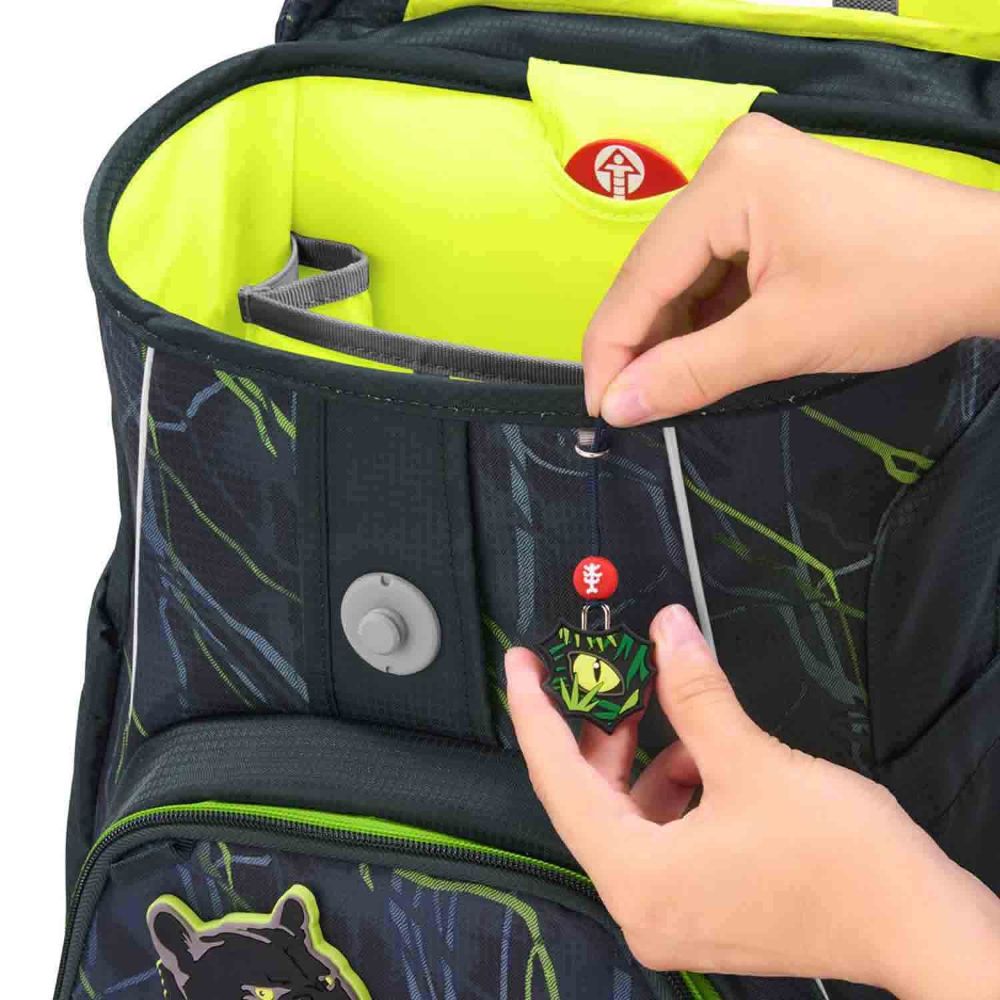 Step by Step Fit Danger Cat Chiko Schulranzen Set 5tlg.