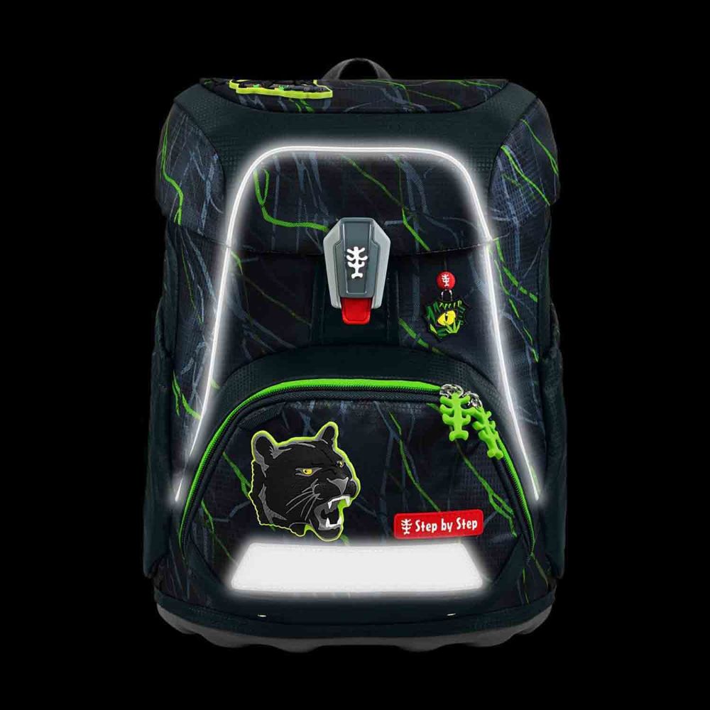 Step by Step Fit Danger Cat Chiko Schulranzen Set 5tlg.