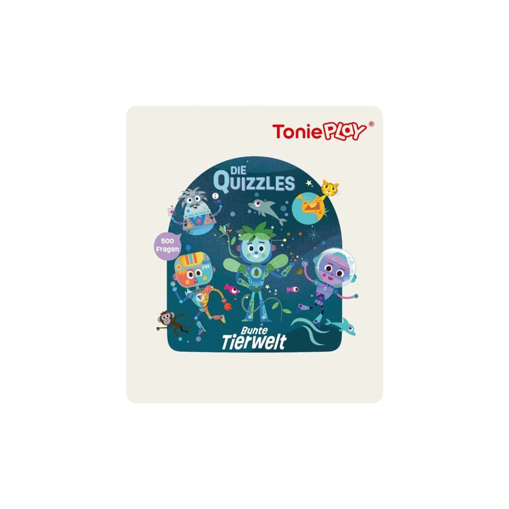TONIES Tonieplay Game S - Die Quizzles: Bunte Tierwelt