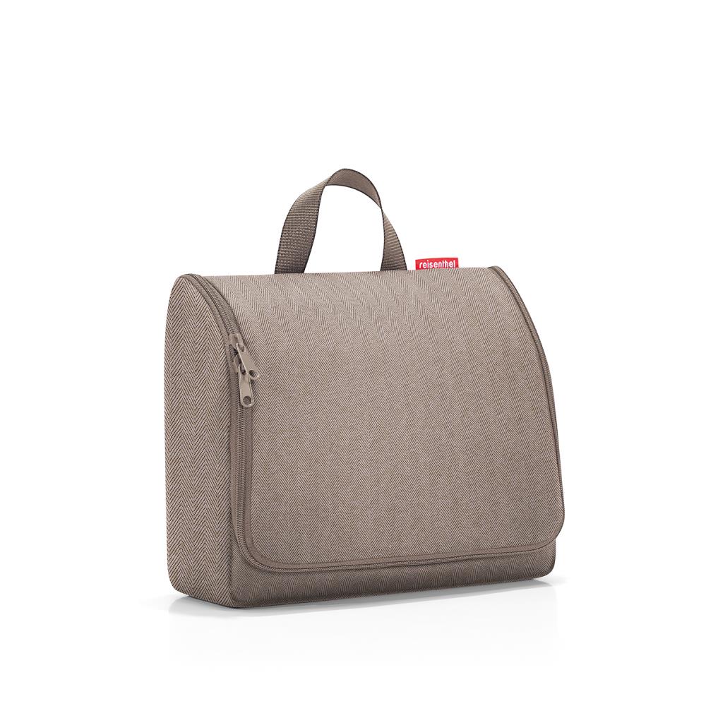 Reisenthel Toiletbag XL Herringbone Mokka Kosmetiktasche
