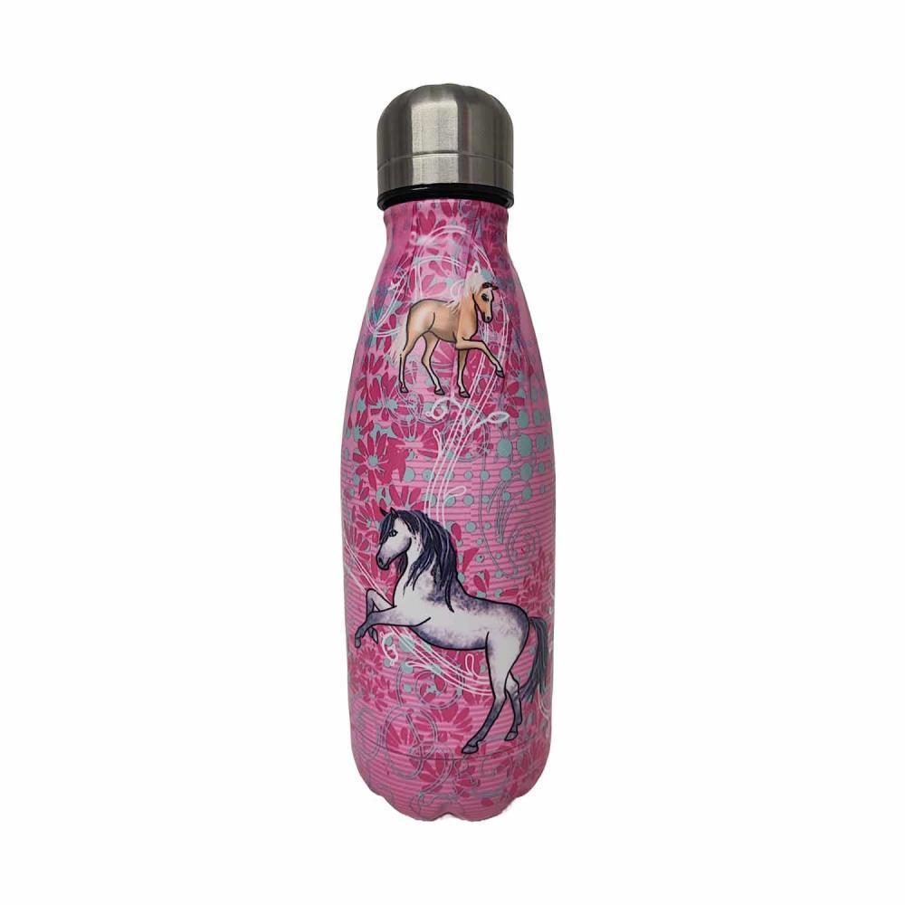 Xanadoo Edelstahl Trinkflasche Jumping Horses 0,35 L