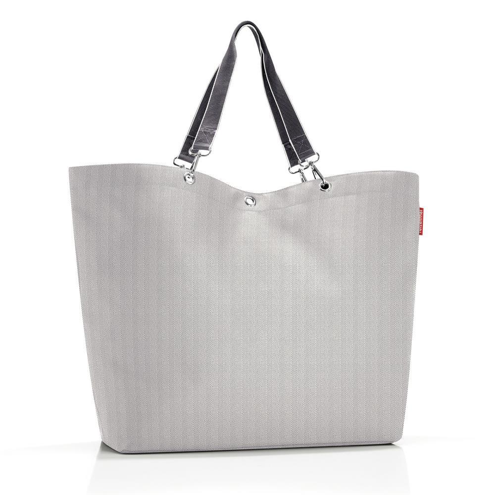 Reisenthel Shopper XL Herringbone Grey Umhängetasche